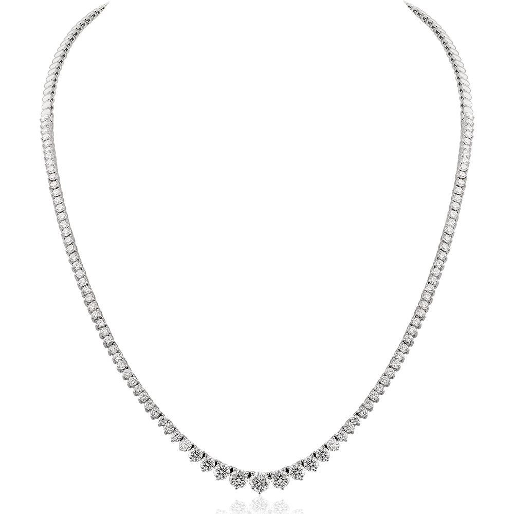 3,98 Ct. Diamond Riviera Necklace
